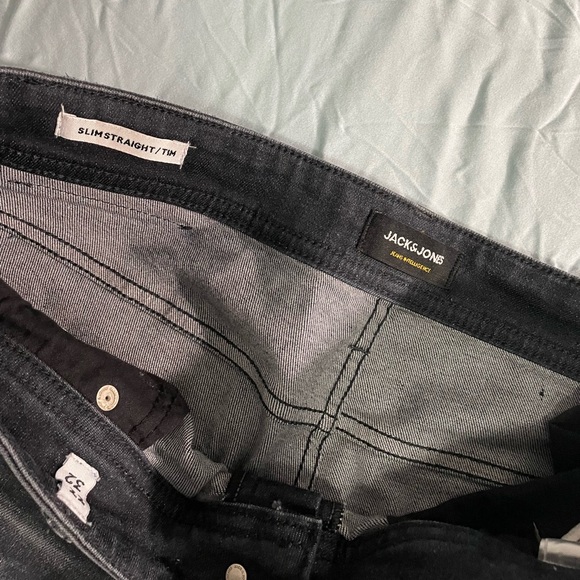 Jack&Jones Slim Straight Jeans - Picture 2 of 4